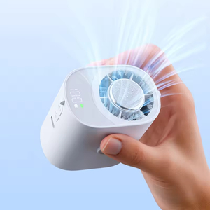 <span class=keywords><strong>Ventilateur</strong></span> portable rechargeable 3-en-1 <span class=keywords><strong>à</strong></span> clipser (cou, taille) 9,1W, 3000mAh, 9H pour voiture et extérieur - Product Image 2