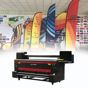 I3200 macchina da stampa tessile digitale diretta al tessuto bandiera bandiera stampante poliestere con fissazione di calore