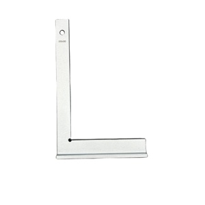 Lớp 200x130mm đơn giản kẽm mạ L vuông 90 độ thép góc vuông đo & đo công cụ - Product Image 1