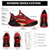 Chaussures de course ultra-légères en maille respirante avec amorti d'air et absorption des chocs pour la marche et le fitness, toutes saisons, personnalisables et décontractées