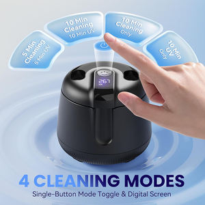 Nettoyeur ultrasonique professionnel sans fil électrique UV 200ML 4 modes pour prothèses dentaires - Product Image 2