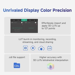 Accsoon CineView M7 1080p 4K 7inch <strong>LCD</strong> Touch Screen <strong>Monitor</strong> 3D Lut REC709 1000Nits HD-compatible <strong>SDI</strong> USB-C <strong>Field</strong> <strong>Monitor</strong> - Product Image 5