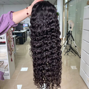 Peluca de cabello humano <span class=keywords><strong>frontal</strong></span> de encaje completo Cabello virgen crudo rizado 13x4,13X6 Proveedores de pelucas delanteras de encaje - Product Image 1