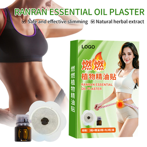 แผ่นแปะร้อนสมุนไพร RANRAN สำหรับลดน้ำหนัก ช่วยเผาผลาญไขมันด้วยน้ำมันหอมระเหย - Product Image 2