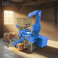 Petite machine à décortiquer le riz pour le traitement du riz agricole, les moulinets de village, les petites entreprises et la production commerciale locale de riz