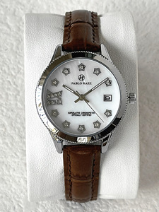 Fashionable and elegant ladies' watch, water-resistant student wristwatch with <b>calendar</b> and rhinestones - Product Image 4