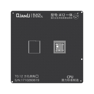 แม่แบบรีบอลลิ่ง QianLi Original 3D Black Steel Universal IC BGA <span class=keywords><strong>CPU</strong></span> สำหรับ <span class=keywords><strong>iPhone</strong></span> 3D - Product Image 4