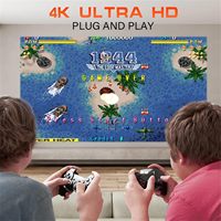 HY 300 Plus Projecteur Télécommandé Interactif Rétro Publicitaire Tablette Karaoké Console de Jeu Vidéo 4K 720p