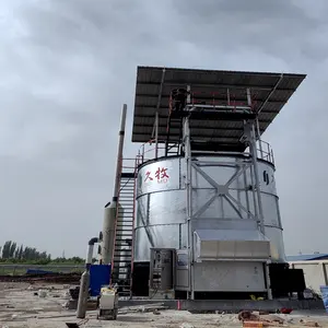 Afval Compost Toren Fabrikant Kunstmest Pellet Lijn Riolering Fermentatie Tank