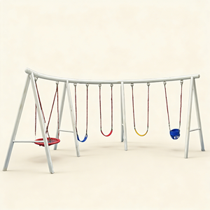 <span class=keywords><strong>Altalena</strong></span> per Bambini Confortevole e Sicura in Lega per Allenamento Sensoriale in Asilo - Imbottitura Morbida, Resistente e Personalizzabile - Product Image 3