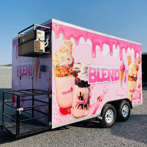 Équipement de cuisine complet le plus vendu camions de crème glacée chariots à hot-dogs bars à café camions à pizza personnalisables pour les entreprises alimentaires - Product Image 2