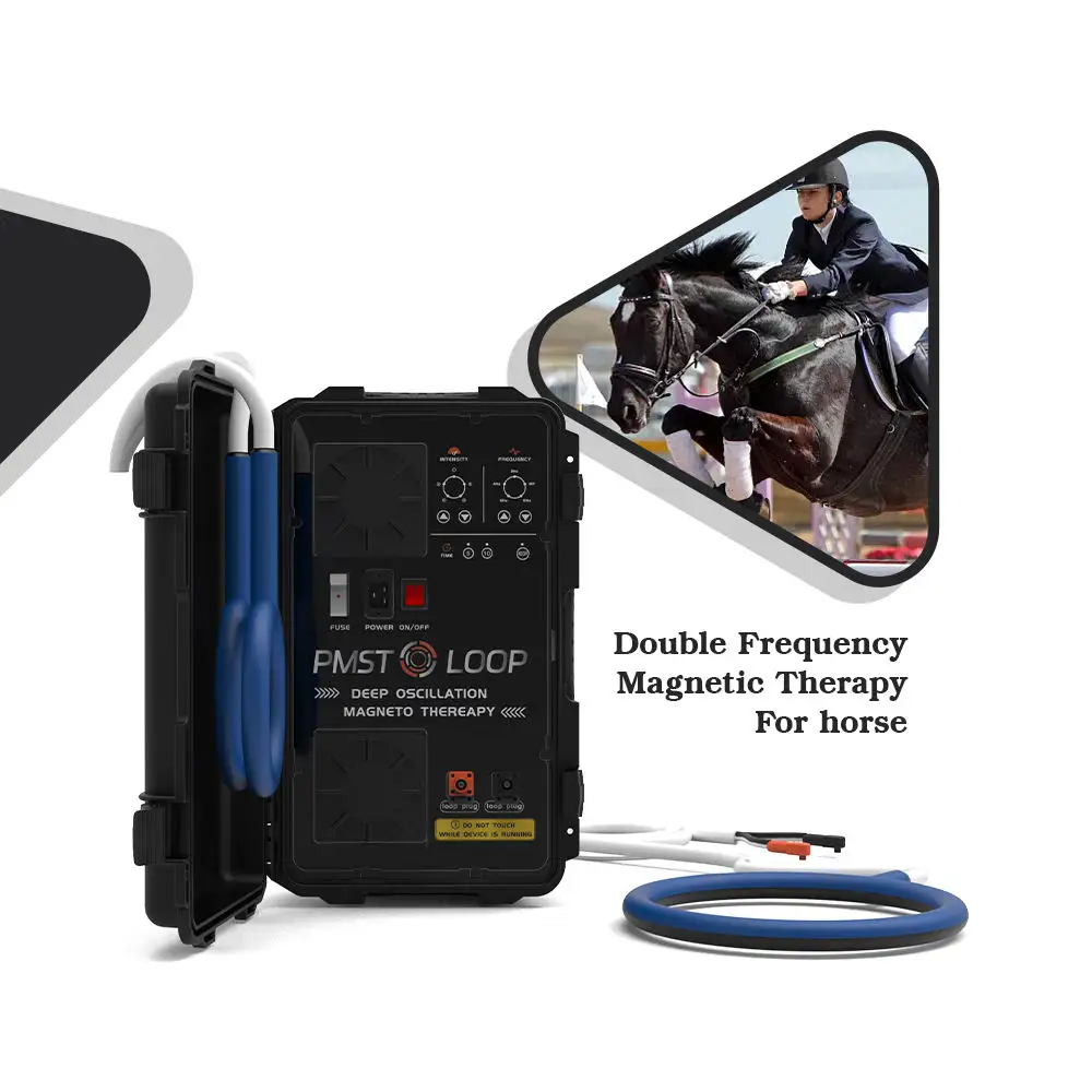 Equipo de terapia equina Dispositivo de terapia Pemf Manta de terapia de masaje portátil para caballos Rodilla