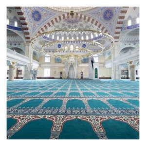 Thảm Cầu Nguyện Nhà Thờ Hồi Giáo Wilton Axminster Tường Bằng <span class=keywords><strong>Polypropylene</strong></span> Hoặc Acrylic - Product Image 1