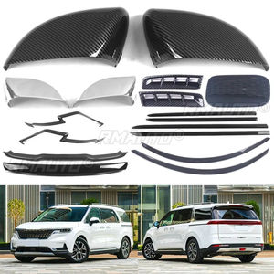 Para Kia Carnival 2021+ Kit de carrocería para cubierta de espejo retrovisor lateral, embellecedor de cubierta de faro antiniebla delantero, tapa de tanque de combustible, accesorios para coche - Product Image 1