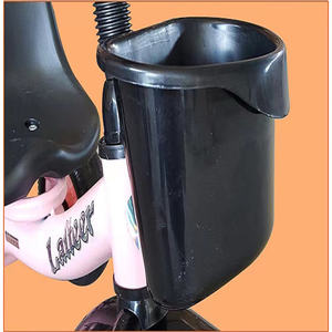 Triciclo <span class=keywords><strong>3</strong></span>-in-1 per bambini, giocattolo da giro con manubrio e pedale morbido da sella alimentato a spinta - Product Image 6