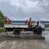 Beiben 1929 Cabine Neuve 4x4 Euro II/III 350ch Bras de Direction Grue de Camion Personnalisée Siège Double Rangée