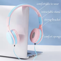 Haute qualité écouteur pliable casque stéréo filaire casque jeu casque écouteur bandeau casque