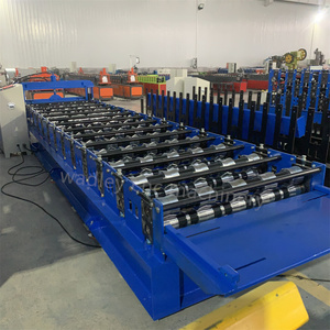 Colored Steel 840 Layer Single Roll Forming Machine Glazed <b>Standing</b> Seam Forming Machine Roof Panel Roll Forming Machine - Product Image 6