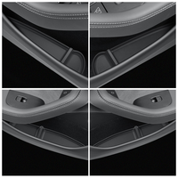 Boîte de rangement latérale pour porte, version semi-intégrée, TPE antidérapant, résistant aux rayures, anti-poussière, imperméable, Tesla New Model YL