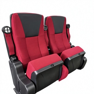 Fauteuil <span class=keywords><strong>de</strong></span> cinéma <span class=keywords><strong>de</strong></span> luxe moderne en tissu Leadcom LS-8605 avec fonction bascule complète - Product Image 2