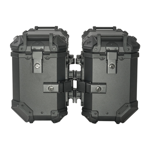 F2-MOTO 36L Valise latérale rigide pour moto, petite boîte de rangement pour selle, <span class=keywords><strong>coffre</strong></span> à bagages arrière - Product Image 1