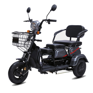 Tricycle électrique pour adultes, vélo électrique à trois roues, tricycle électrique avec panier, tricycle électrique pour personnes âgées - Product Image 2