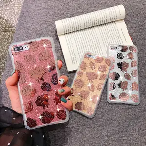 Luxury Retro shinning 3D vàng tăng long lanh trường hợp điện thoại cho Iphone 15 Pro max gel kim cương trở lại