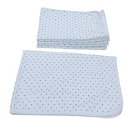 Protège-matelas imperméable YIVEKO pour bébé, imprimé ours, anti-fuites 3D, lavable et réutilisable, pour énurésie et incontinence