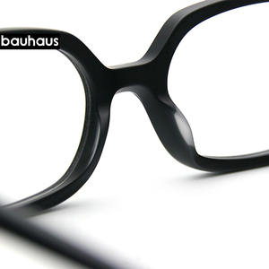 G011 Montura de Gafas de Mujer de Acetato, Cuadradas, Vintage, Estilo Retro, a <span class=keywords><strong>la</strong></span> Moda - Product Image 4