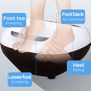 Masajeador de Pies Eléctrico Shiatsu 4D con Calor, Masaje de Tobillos y Pies, Control de Tiempo, Certificado CE, Relajación Corporal Reimaginada - Product Image 4