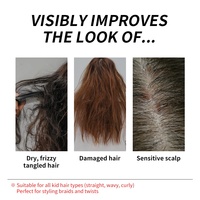 Minyak Rambut Menutrisi Anak-anak Serum Tanpa Bilas Memperkuat Mempromosikan Pertumbuhan Mengontrol Rambut Kusut Anti Kerusakan Minyak Esensial Rambut