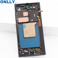 OLED kualitas tinggi untuk Samsung S24Ultra Mobile LCD layar sentuh pengganti layar rakitan untuk S24U S25U definisi tinggi