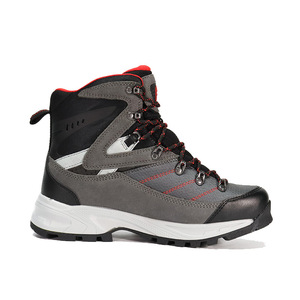 <span class=keywords><strong>Botas</strong></span> de Senderismo Resistentes y Duraderas de Cuero de Gamuza Impermeable con Puntera Reforzada, Fabricación Personalizada ODM/OBM - Product Image 4