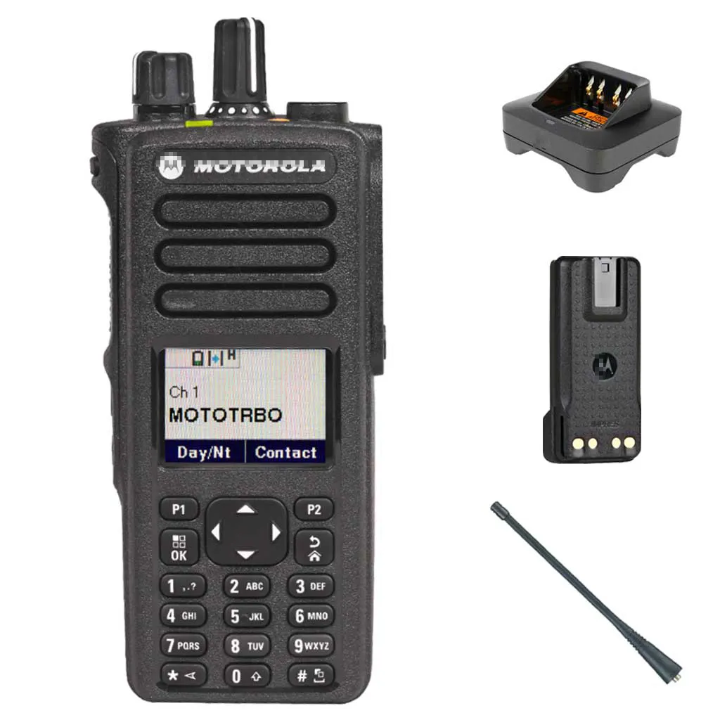 cables de programmation motorola dp4801e digital portable long rang two way radio gps battery mobile (uhf) 4g sim walkie talkie