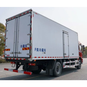 Chargement des légumes frais et de la viande avec des crochets 4X2 Shacman camion de réfrigération/camion frigorifique - Product Image 5