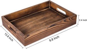 Vassoio rettangolare in legno personalizzato, piatto per <span class=keywords><strong>sushi</strong></span> al formaggio cotto, per alimenti, dessert, antipasti, per uso in cucina - Product Image 6