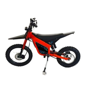 Moto électrique 1500W 2000W avec moteur sans balais, rouge et noir, tout-terrain, pour adultes, course, VTT, vitesse maximale de 65-75 km/h - Product Image 4
