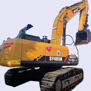 Excavadoras de cadenas SNAY usadas con certificación CE y cucharón, marca china SANY SY485, excavadoras para construcción y minería en venta - Product Image 1
