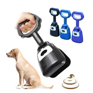 28cm Pet Suppliers Portable Pet Toilet Pick Up Cleaner Long Handle Dog Poop Scooper
