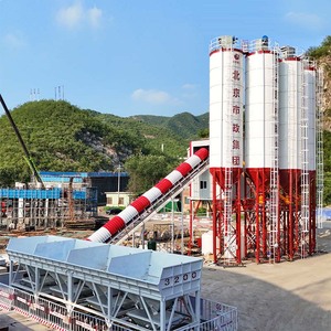 Thiết bị trộn bê tông tự động hoàn toàn điều khiển bằng PLC, động cơ hộp số bơm bạc đạn Liebherr Cifa Zoomlion bán buôn - Product Image 1