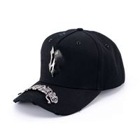 Casquettes Barbas à logo personnalisé brodé 3D et strass, 5 panneaux, en velours et Oxford, de luxe, ethniques, à rayures, à motifs feuilles et léopard, très demandées