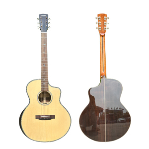 Guitarra Acústica Boult de Alta Calidad, Fabricada a Mano con Madera de Abeto Sólido, Cuerdas de Acero, Precio Económico - Product Image 1