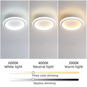 Trong nhà tròn vuông thông minh phòng khách phòng ngủ <span class=keywords><strong>LED</strong></span> hiện đại ánh sáng ban đêm Đèn đọc sách ánh sáng Trần - Product Image 4