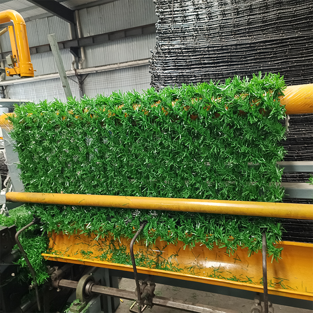Fully Automatic Fake Grass Chain Link Wire Fence Net Making Machine