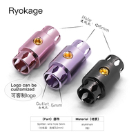Ryokage pemisah Headset Earphone Adapter Headphone