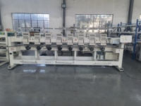 Machine à broder à 8 têtes entièrement informatisée