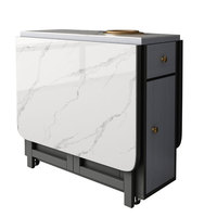 Vente en gros de meubles de salle à manger modernes Tables de comptoir Chaises de salon Design pliant rétractable hôtels amovibles