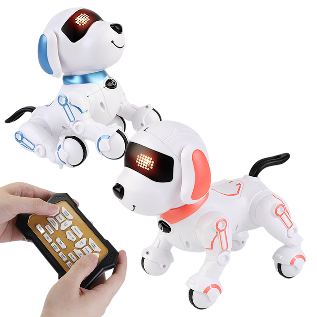 Infrared Remote Control Pet Toy Smart Programmable Robot Dog with 50 Actions