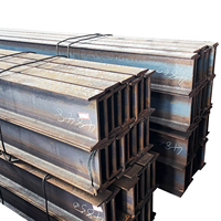 Poutres en H et poutres en I en acier doux laminé à chaud ASTM A992 de haute qualité, profil W 8*15, avec services de découpe et de soudage de ferraille pour charpentes inclus