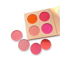 Palette pour blush, emballage de haute qualité, personnalisé, avec votre propre marque d'affaires, nom personnel, 50 pièces